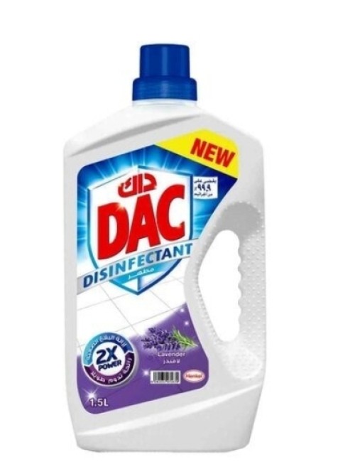Dac disinfectant with lavender scent